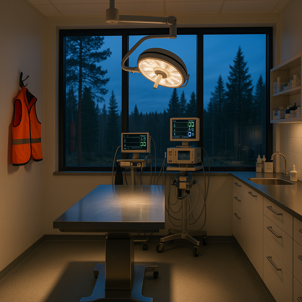 Norrbottniska veterinärkliniker utökar akutvård för jakthundar under högsäsong