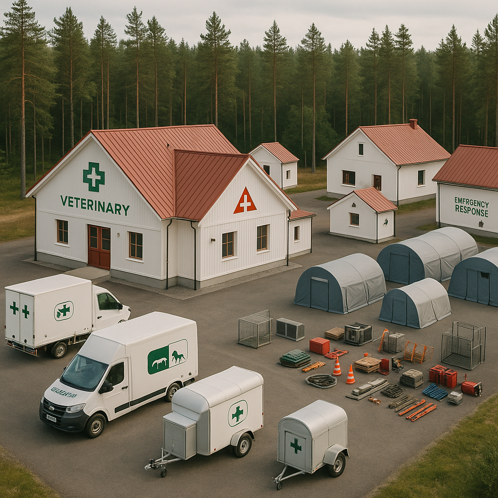 Nytt katastrofmedicinskt centrum ska stärka Sveriges veterinära krisberedskap