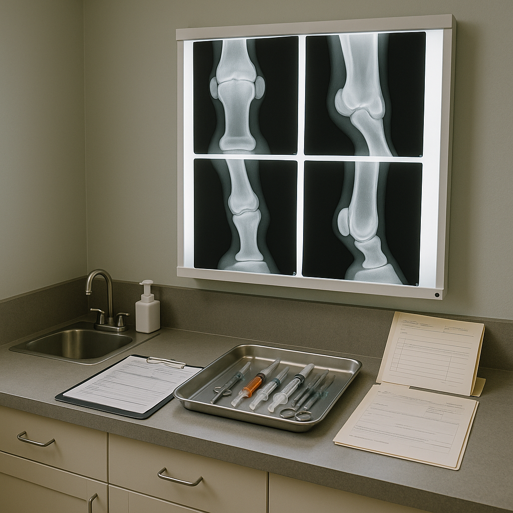 Veterinär får erinran efter omfattande ledbehandlingar utan utredning på unghäst