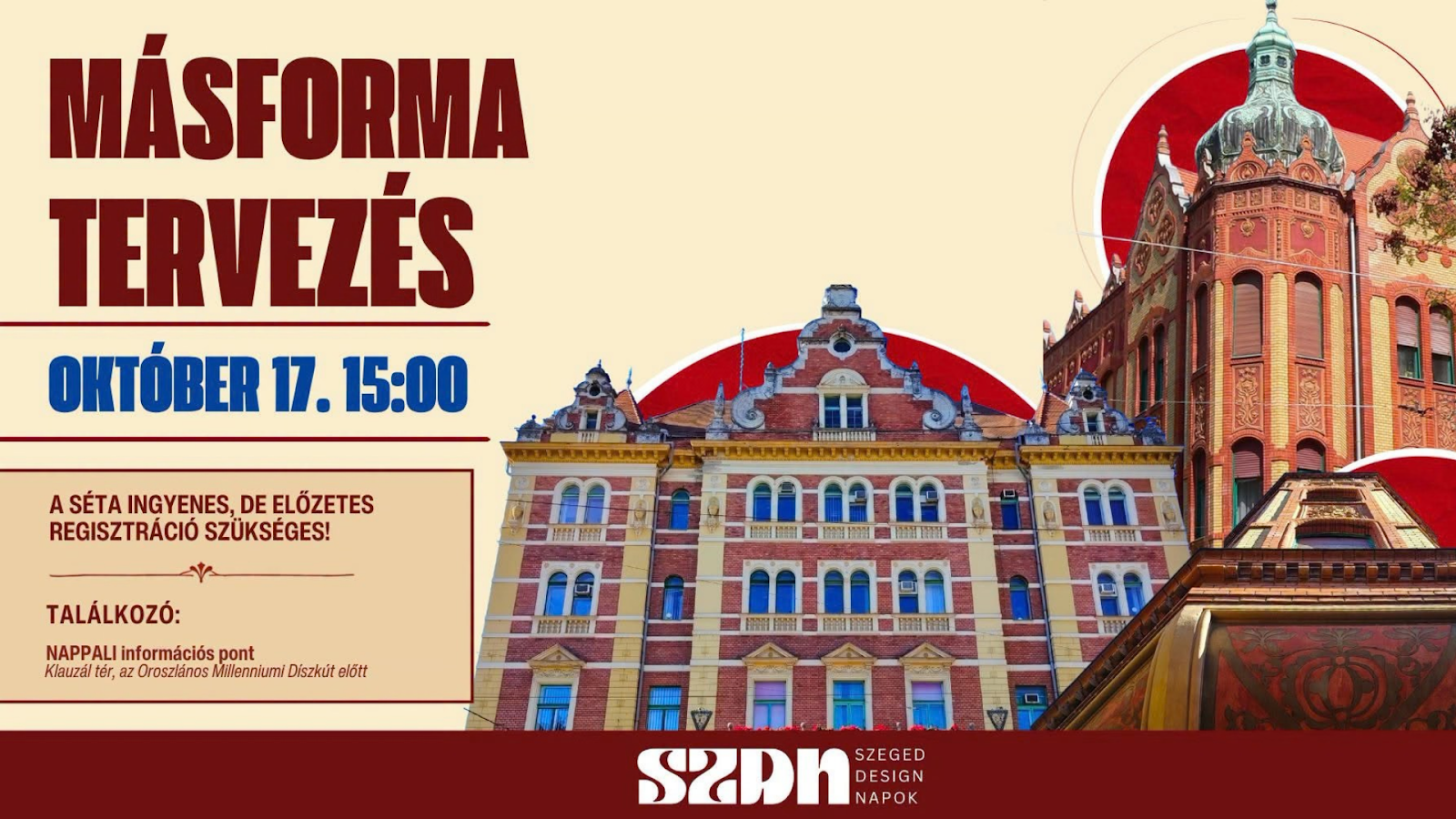 Másforma tervezés a szegedi belvárosban