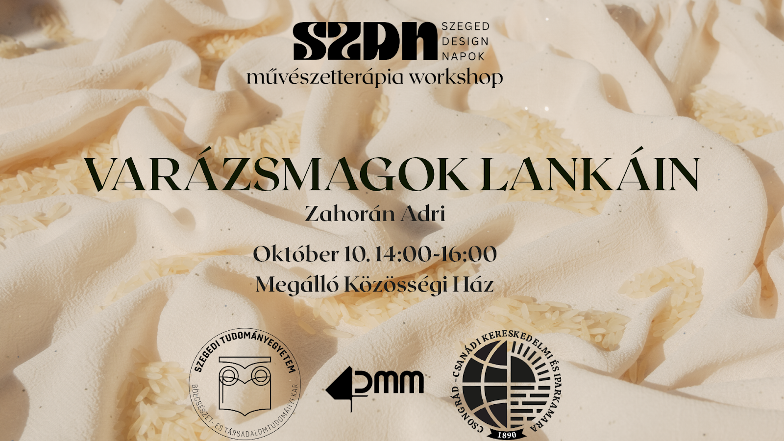 Varázsmagok lankáin művészetterápiás workshop