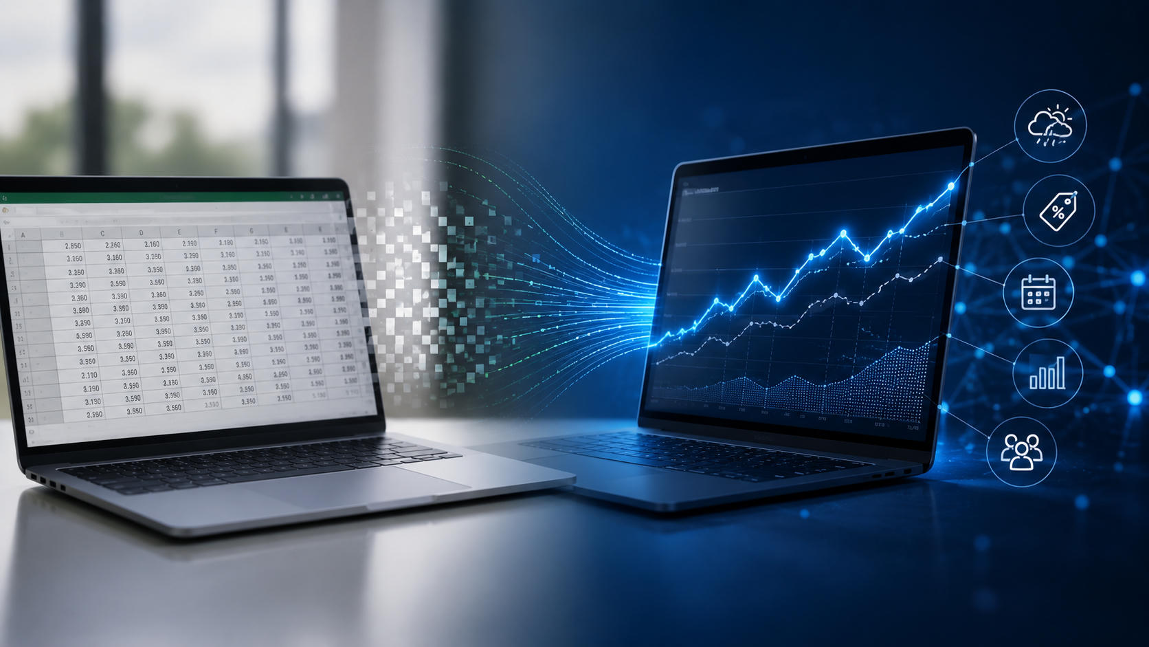 Von Excel zu KI: Forecasting präziser und effizienter