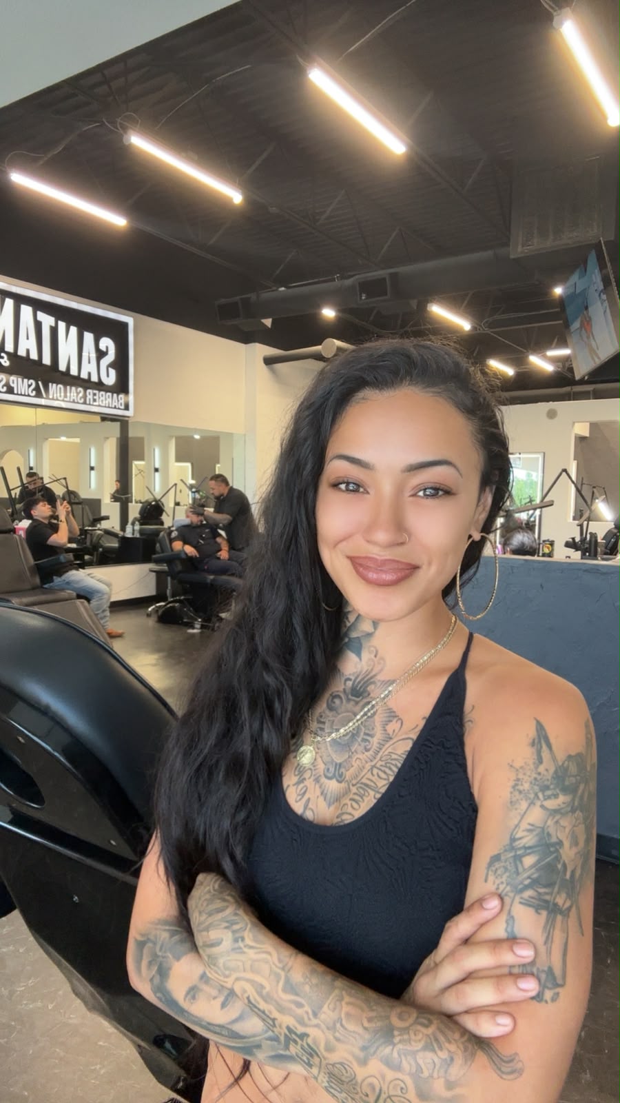 Artist at Santana Studio Co in Fort Worth