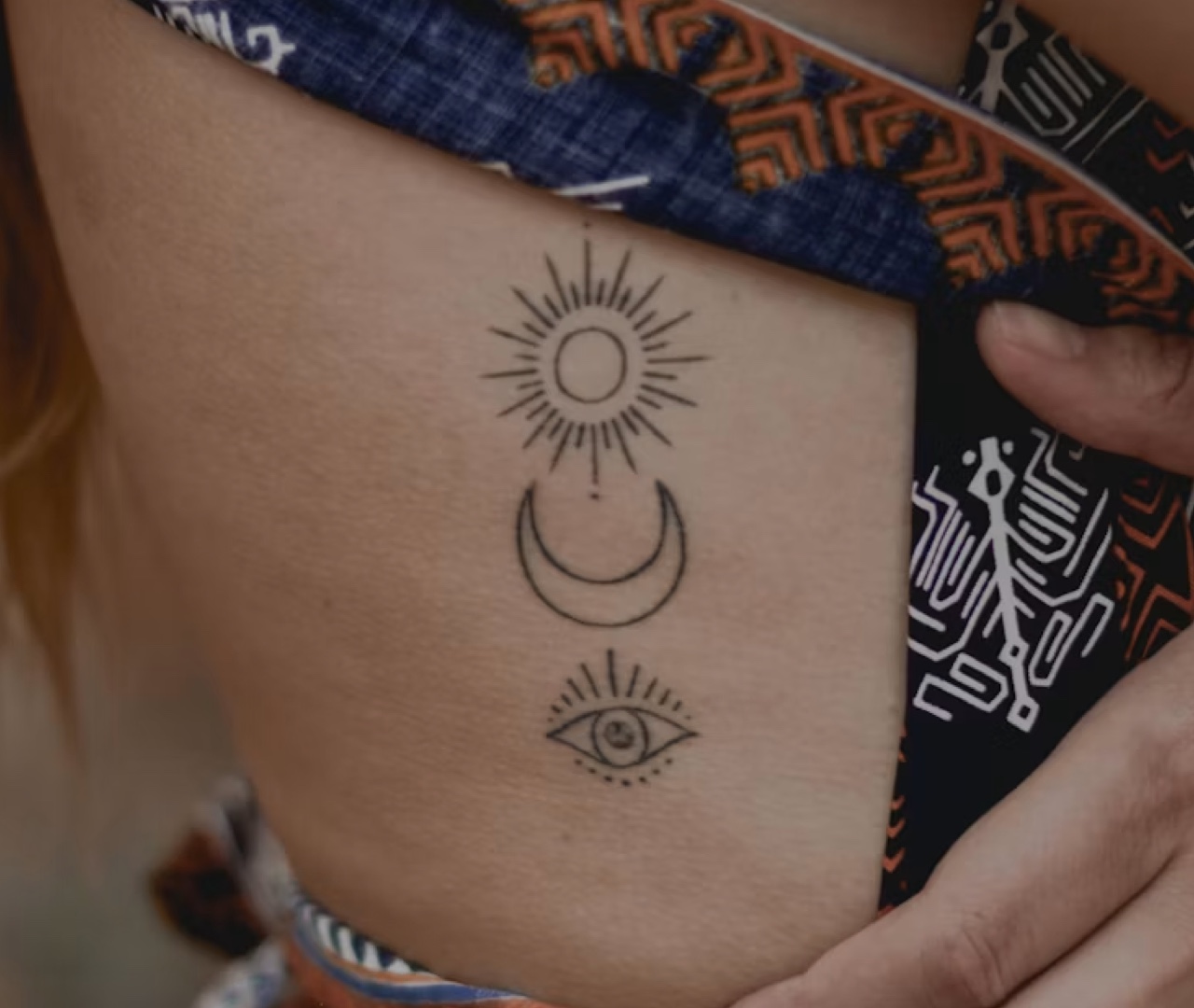 Small minimalist tattoo by Santana Studio Co artists in Fort Worth, TX