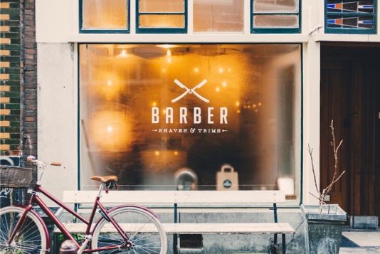 Beard shaping and trim at Santana Barbershop in Fort Worth, TX