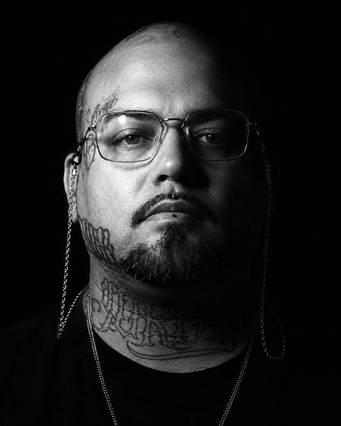 RESN, black and grey tattoo artist at Santana Studio Co in Fort Worth, TX