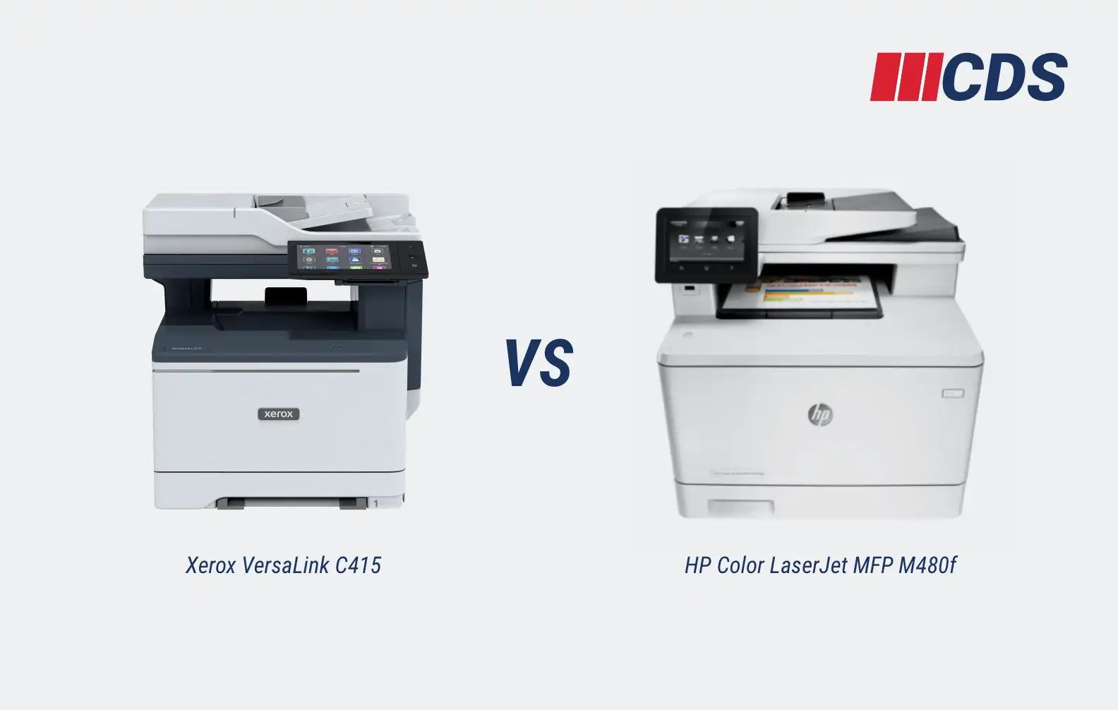 Xerox VersaLink C415 vs. HP Color LaserJet MFP M480f: Which Small