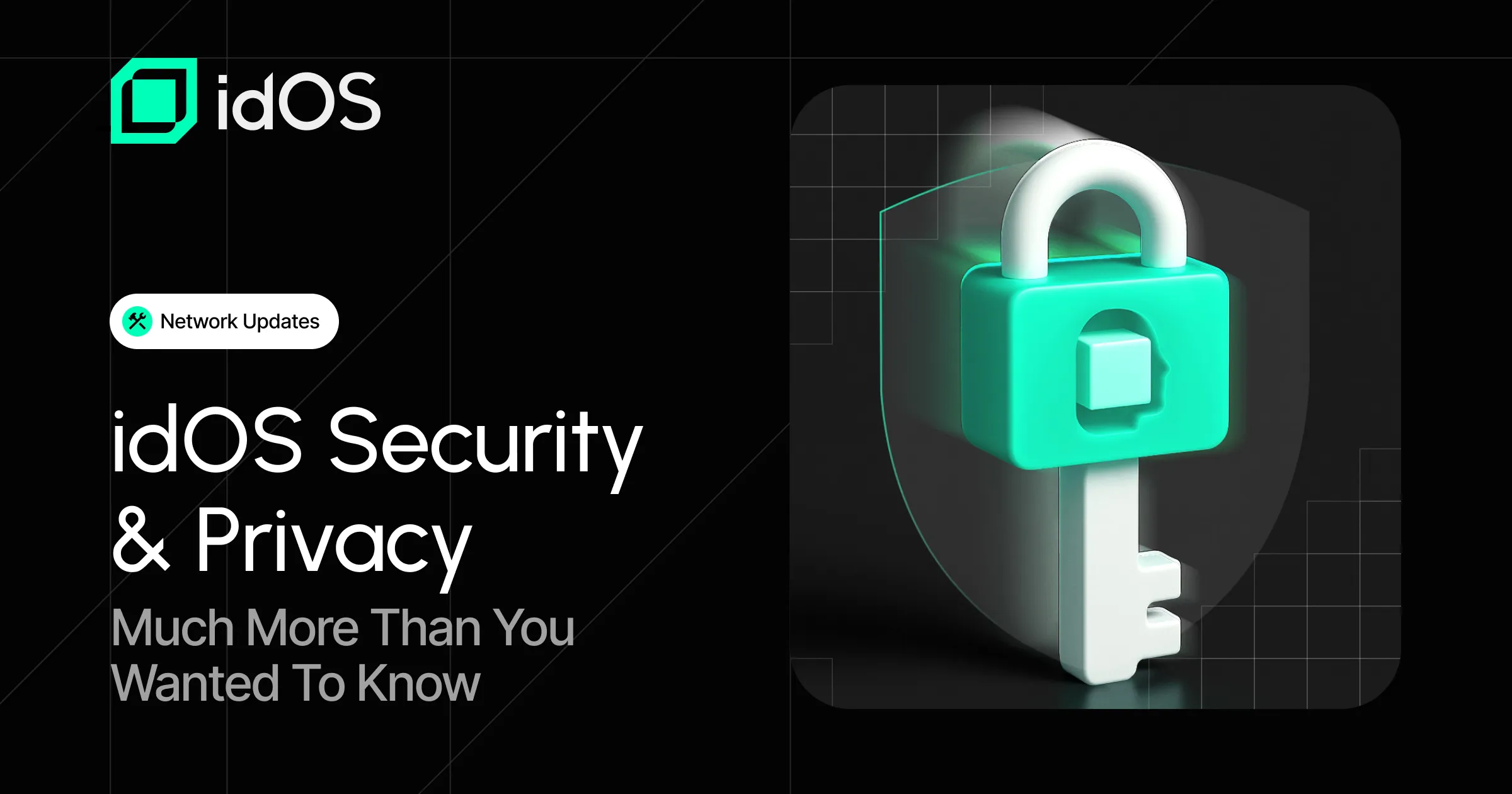 idOS Security & Privacy: Much More Than You Wanted To Know