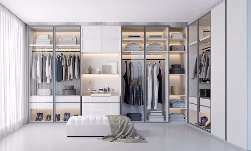 Dedicated Zones for Different Clothing