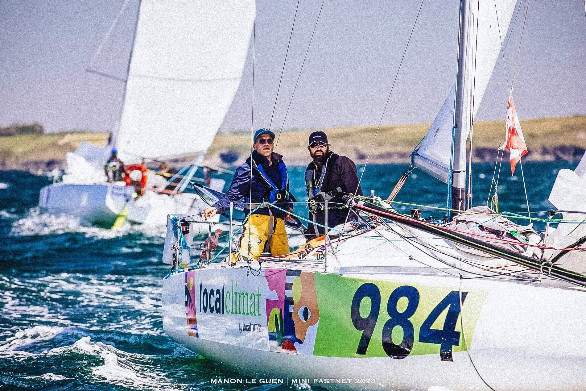 Navigation entrainement avec un collègue du centre excellence