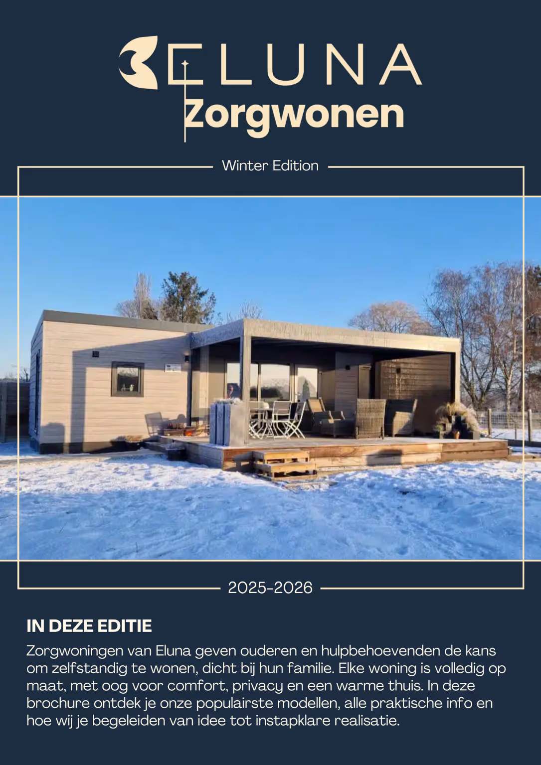 Brochure cover zorgwoningen