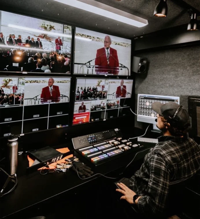 Small Broadcast Truck