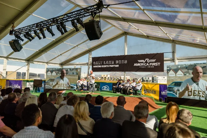 Salt Lake Bees Stadium Groundbreaking