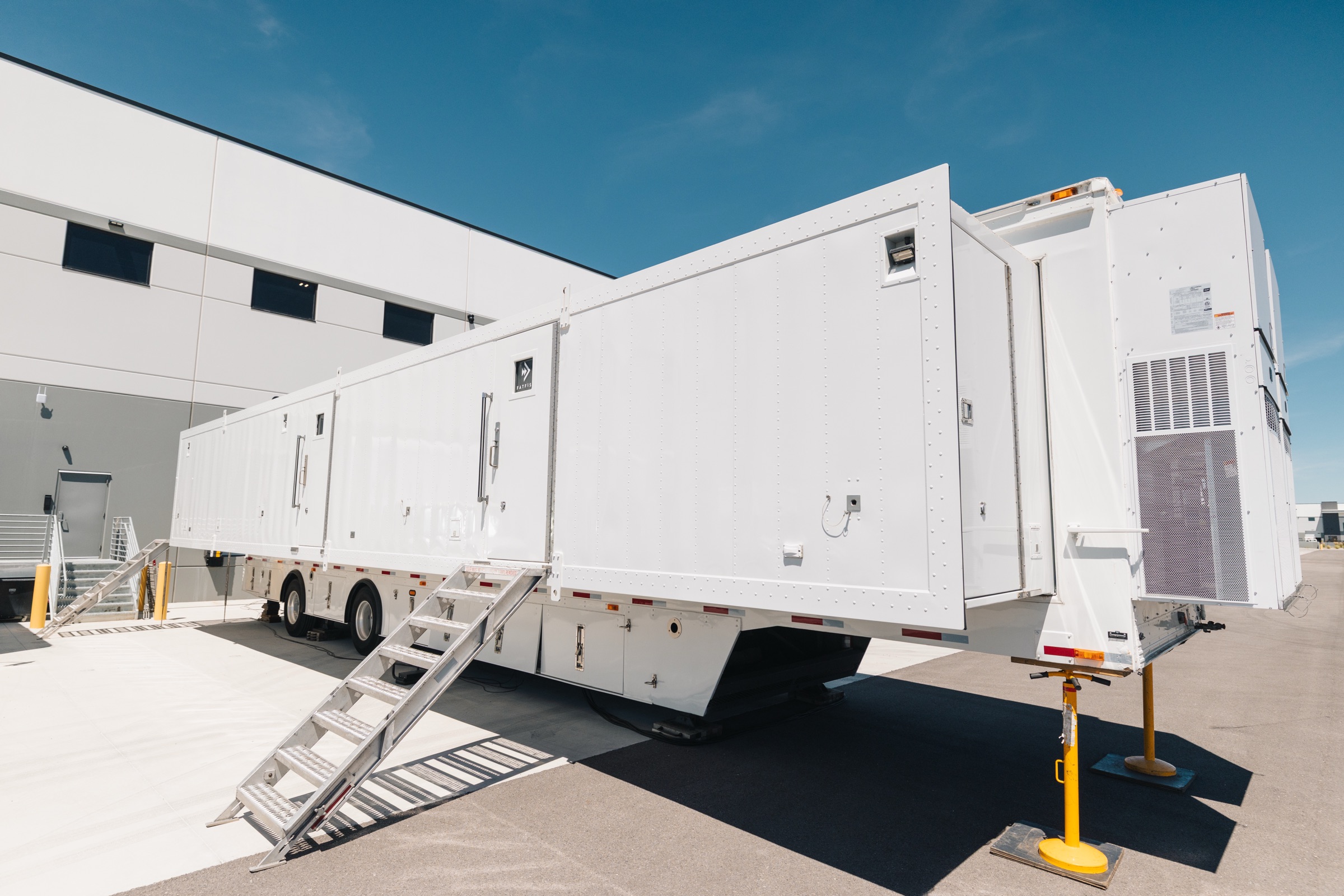 Large Broadcast Truck