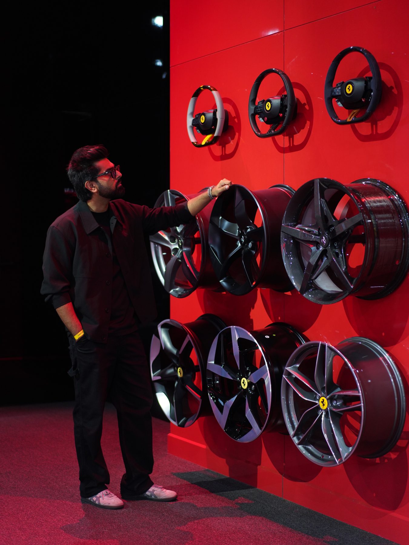 Wheel Display and Guest Interaction