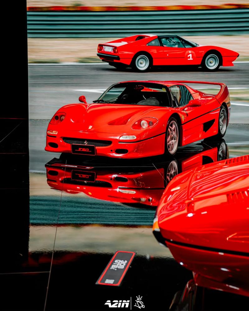 Heritage Car and Digital Backdrop