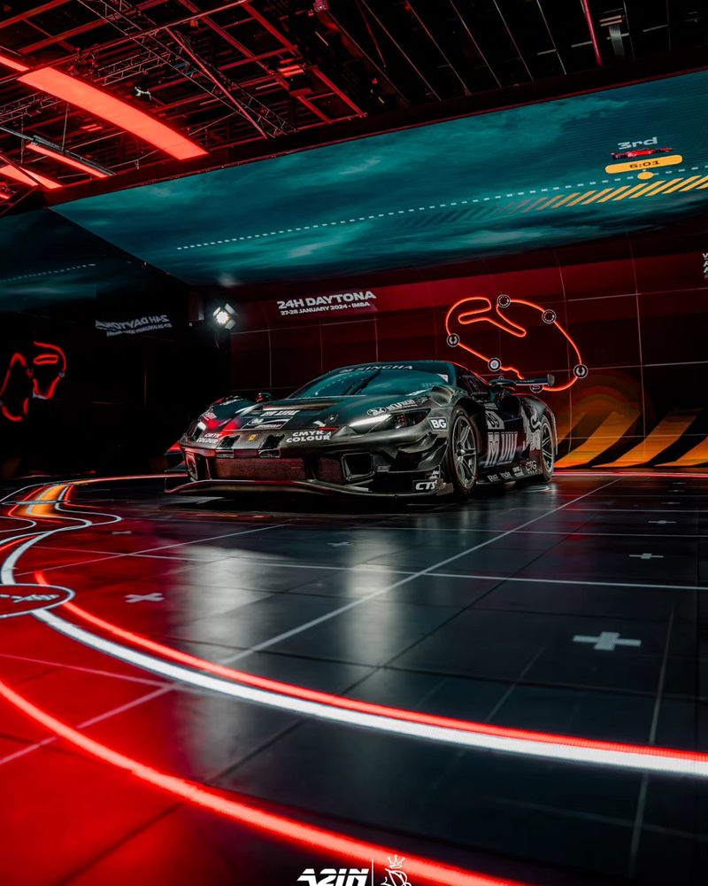 Racing Simulator and Curved Light