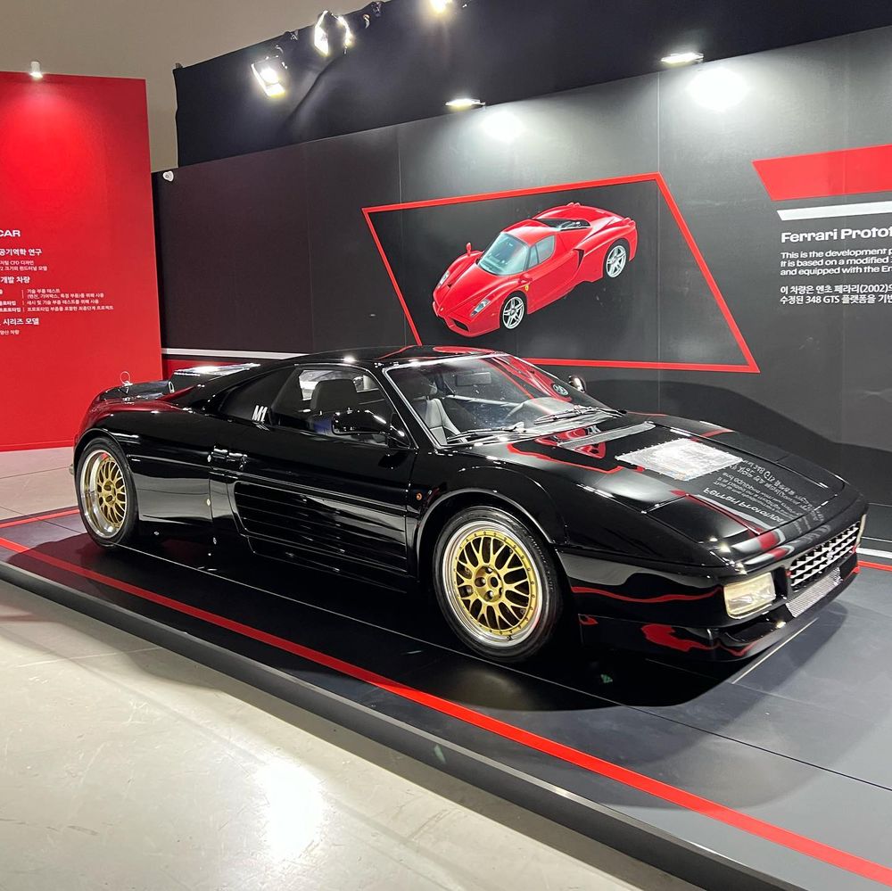 Black Heritage Car Display