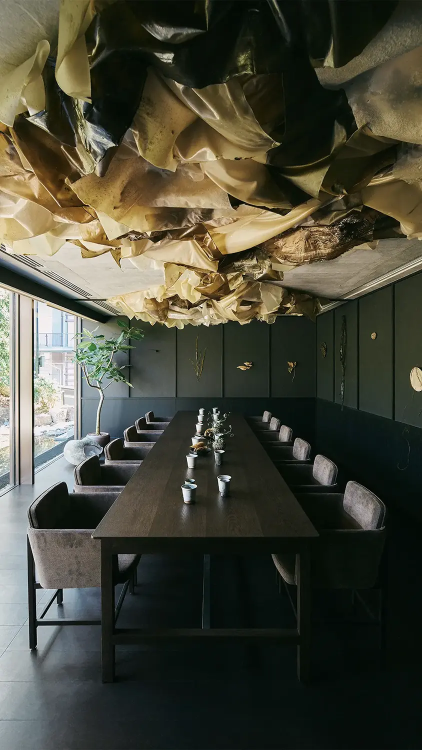 Aya Dining Table in Noma Kyoto