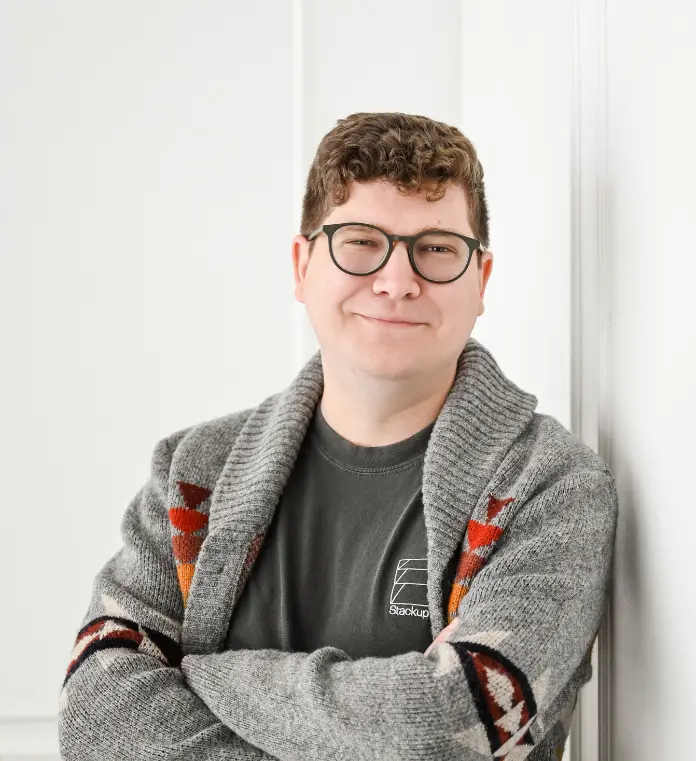 Photo of John Rising, cofounder and CEO of Stackup