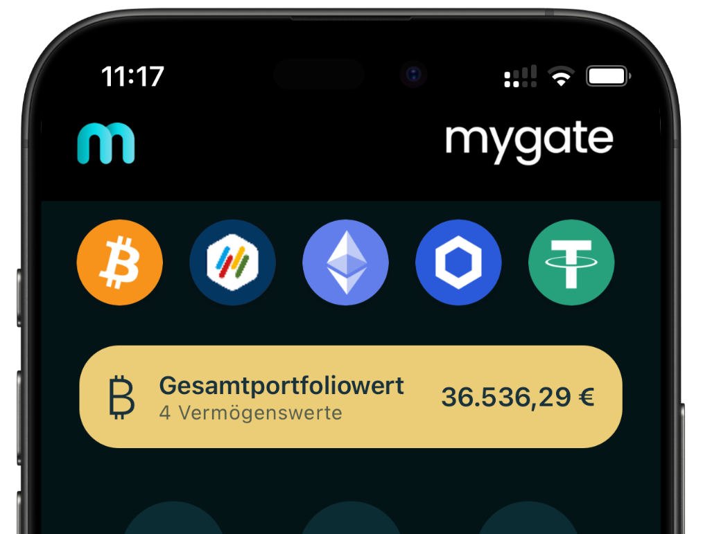 Mygate App Interface Grafik