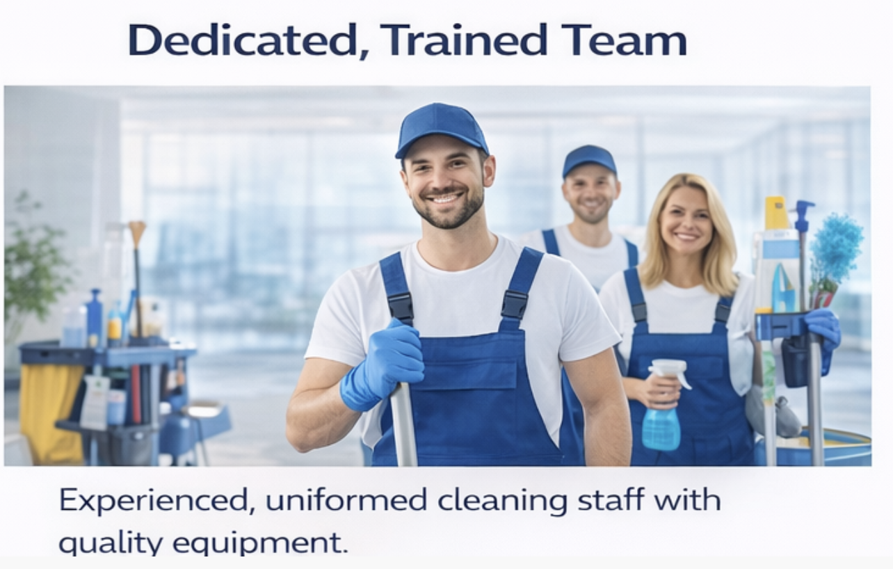 Dedicated trained team