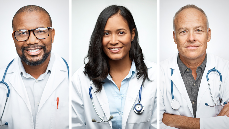 Three Clinicians headshots
