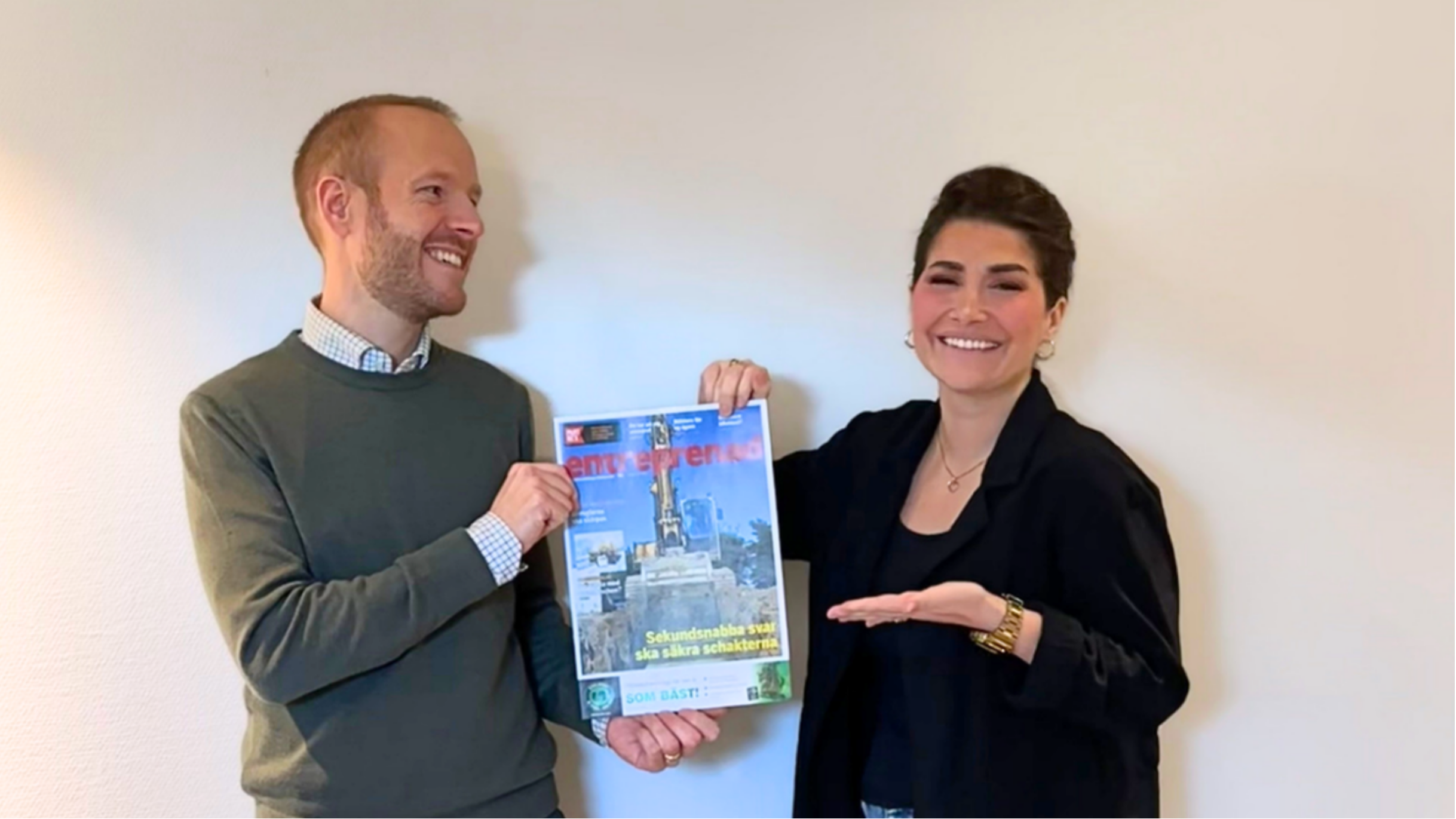 Entreprenadbranschens arbete med grävning och maskiner där Digital ledningsanvisning används för att förebygga grävskador.