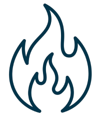 Flame icon