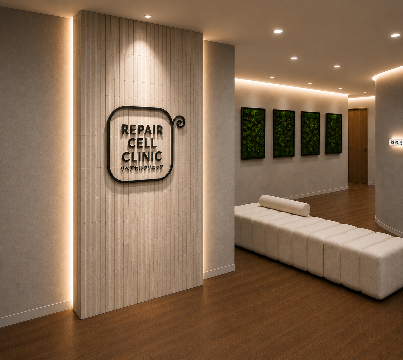 REPAIR CELL CLINIC 福岡院 院内イメージ図