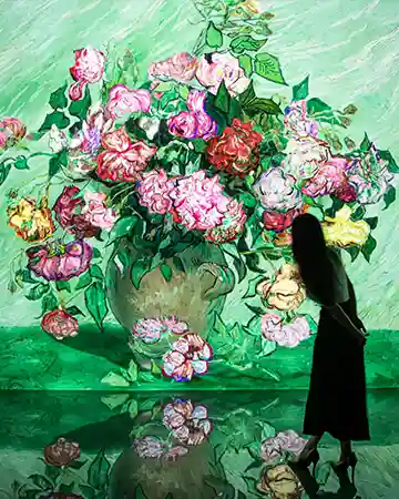 VAN GOGH’S ROSES TRANSFORMED BY THE PASSAGE OF TIME