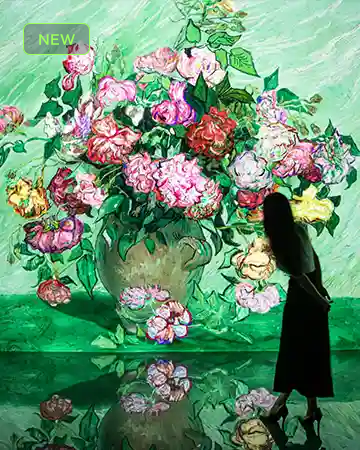 FLOWER ROSES - VINCENT VAN GOGH