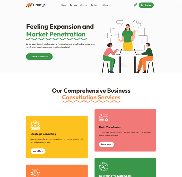 Orbifye service cover