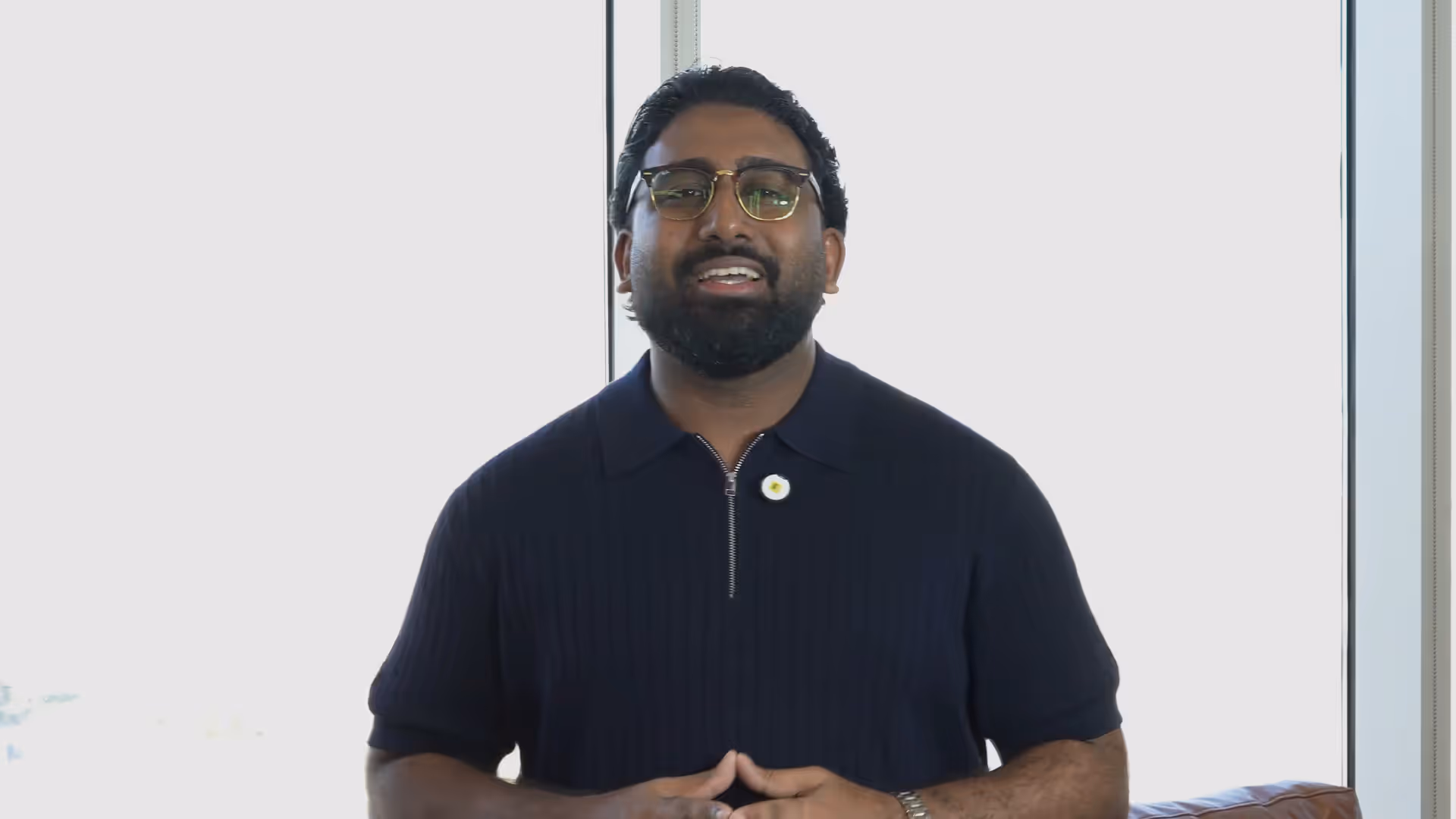 A video thumbnail showing a man speaking about comprehensive landlord services in property management Dubai.