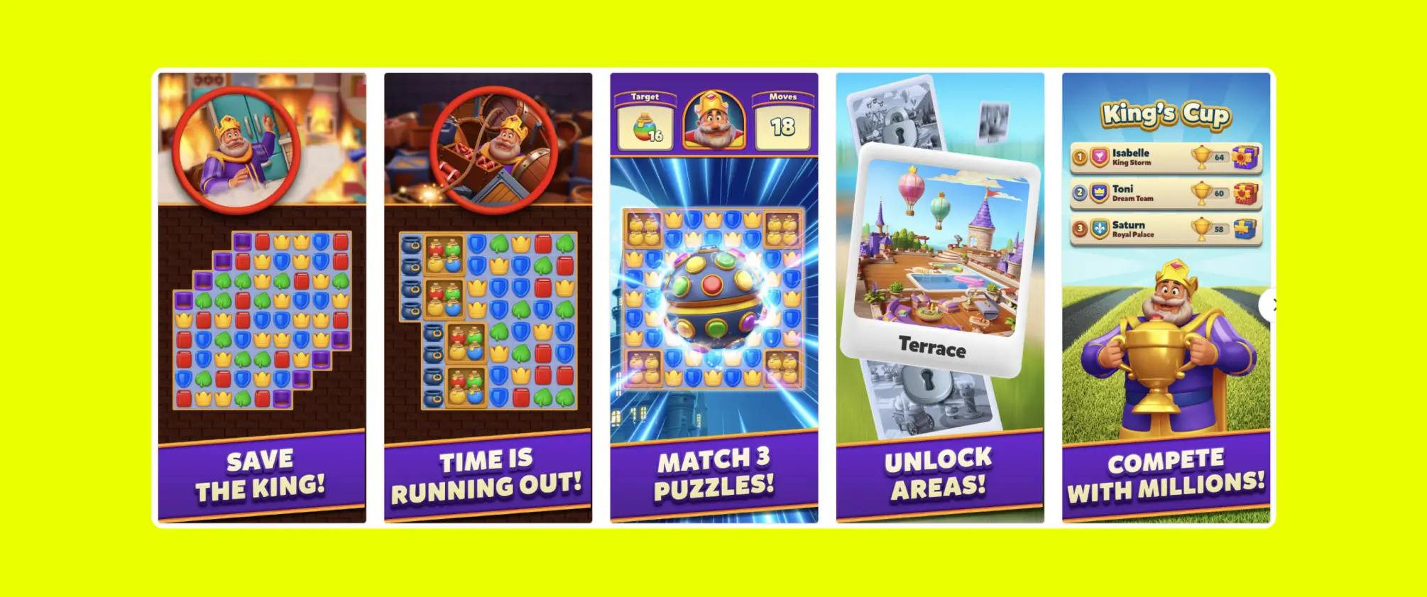 Royal Match CPP 2 - mobile gaming example