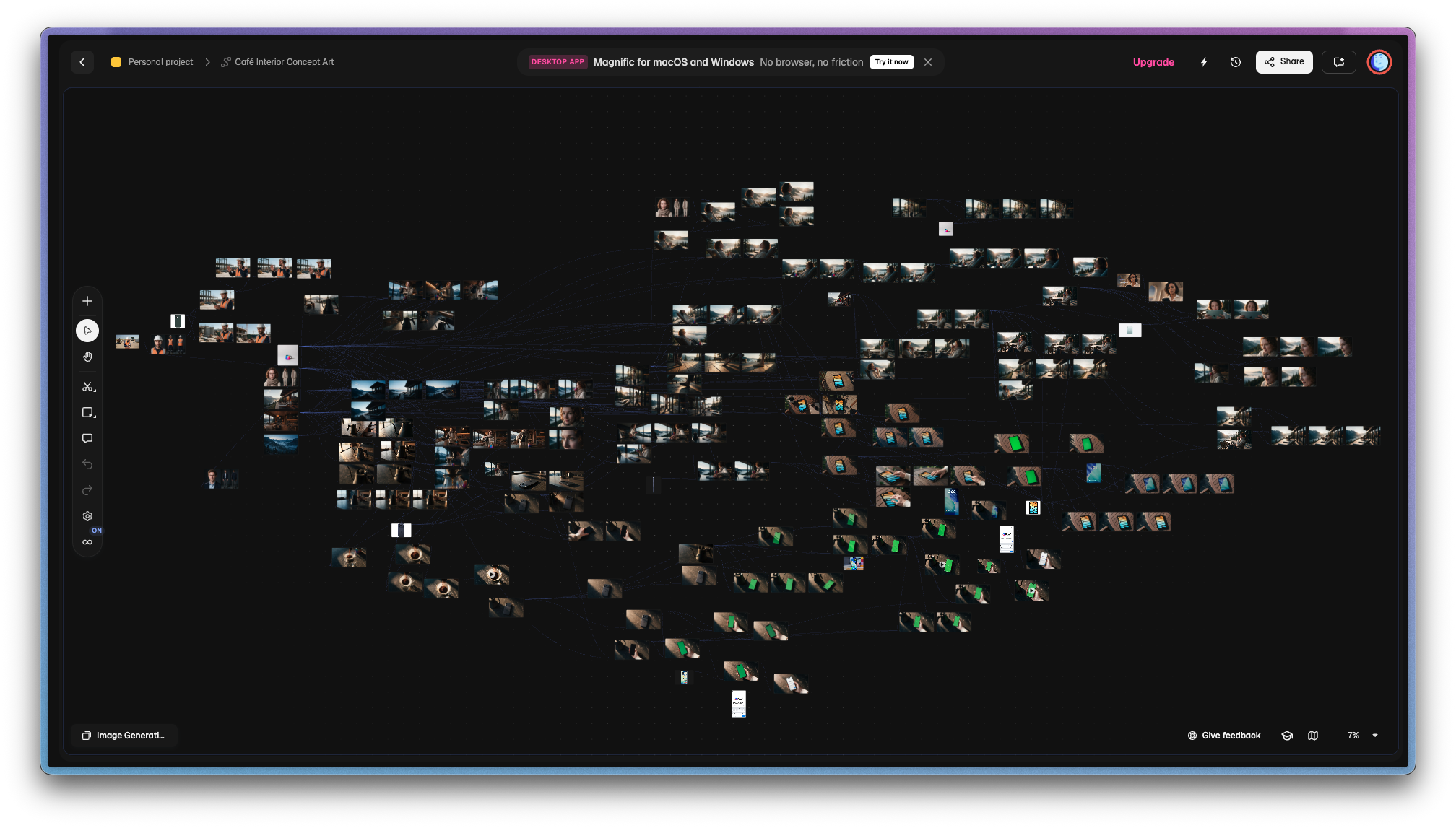 Screenshot of our Canvas use 
