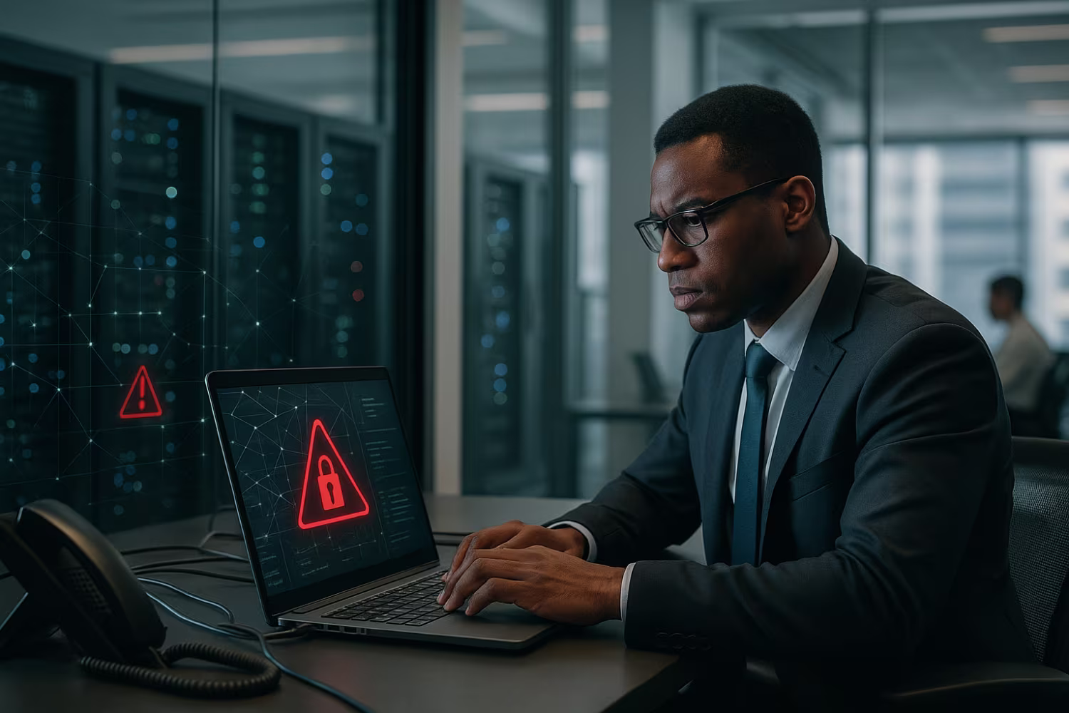 Modern corporate data servers, data loss protection