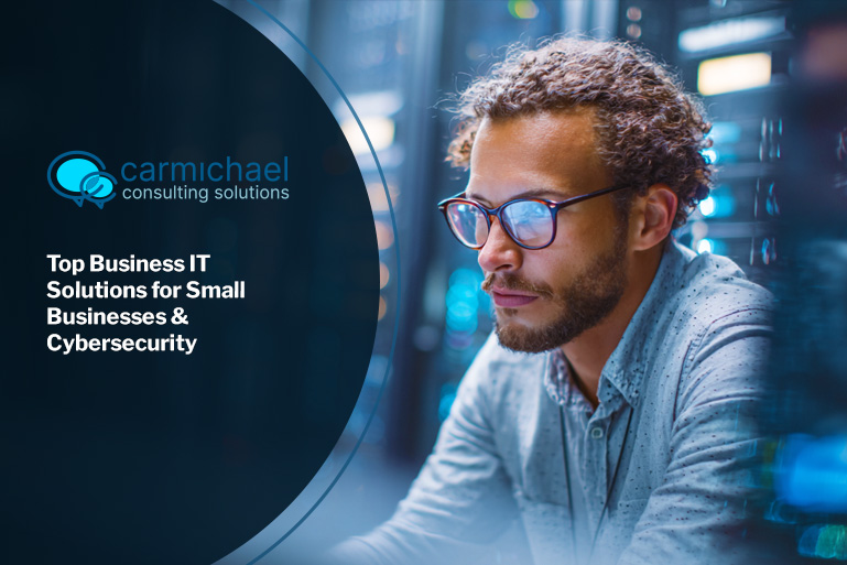 IT security agent working on his powerhouse software.