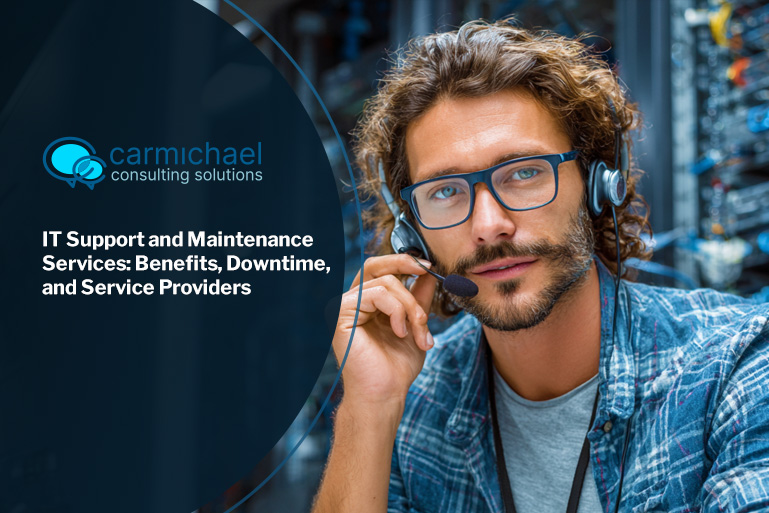 IT security agent working on his powerhouse software.