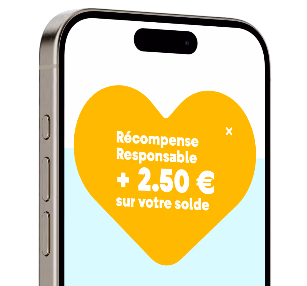 Application mobile récompense responsable