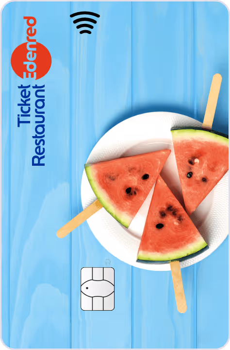 Carte titres restaurant Edenred