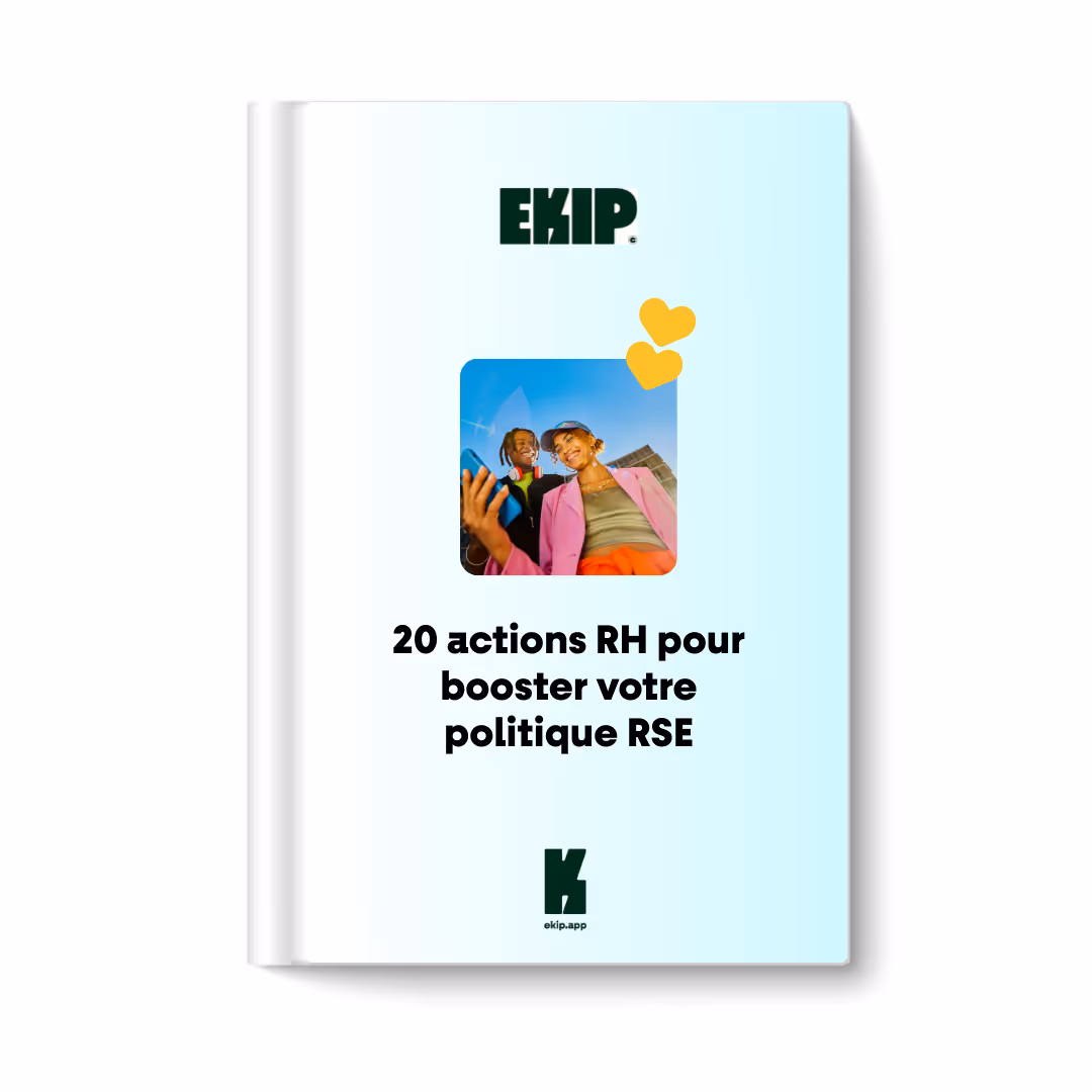 20 actions RH pour booster votre politique RSE