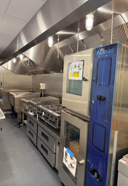 mobile kitchen rental interior 