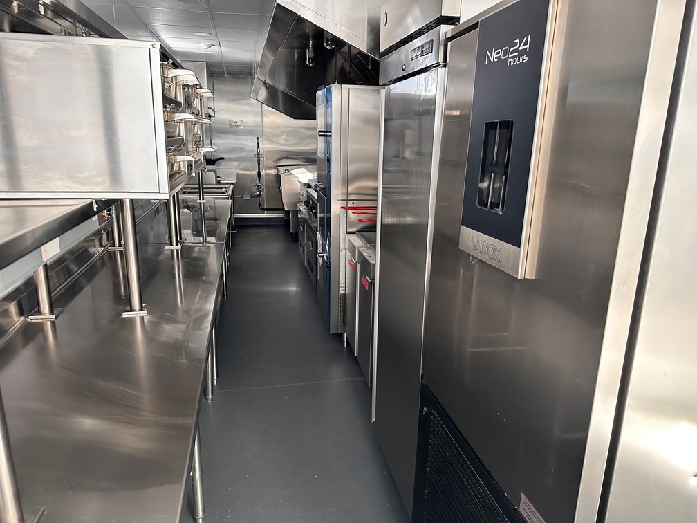 mobile kitchen interior