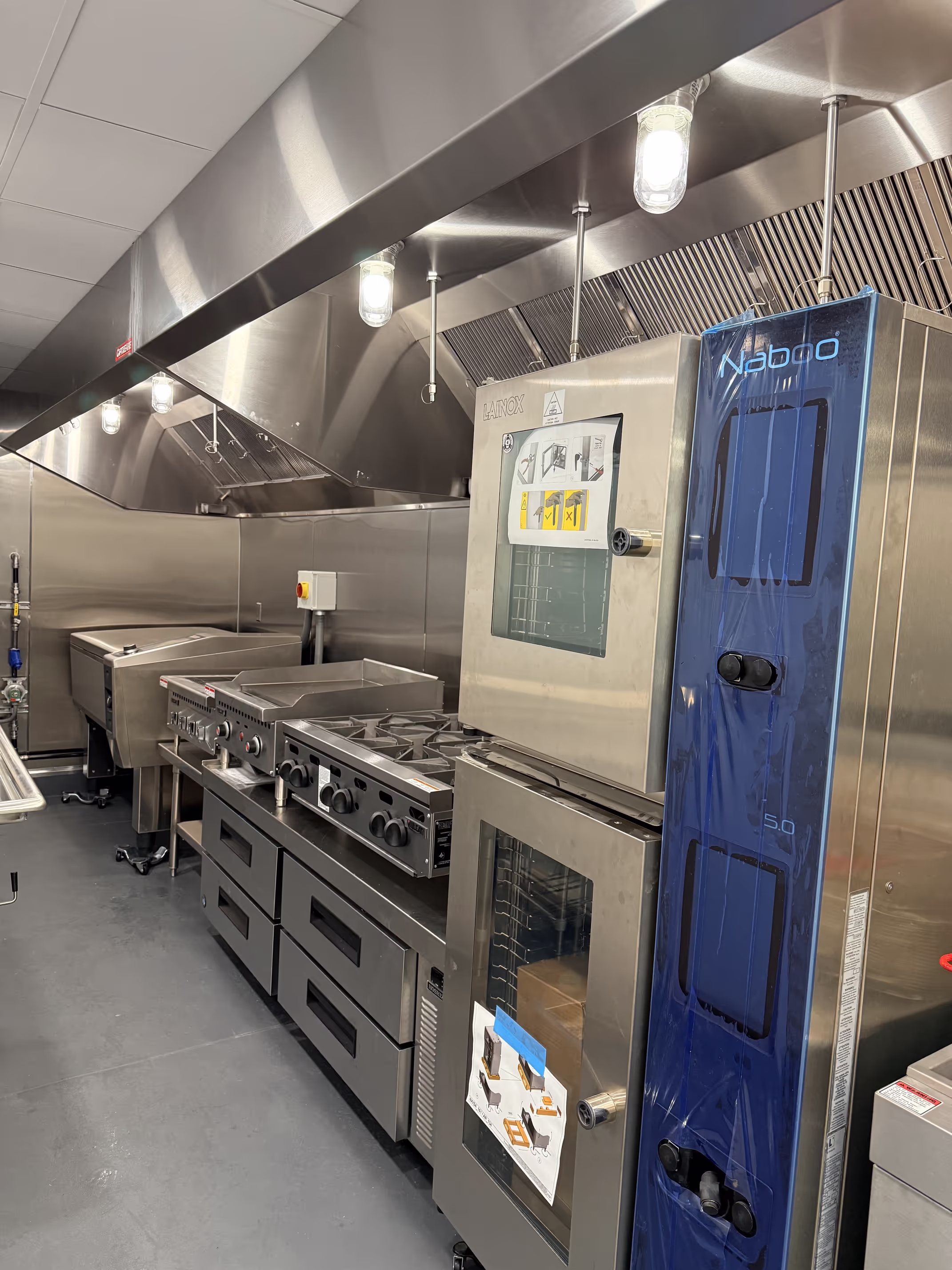 mobile kitchen trailer interior