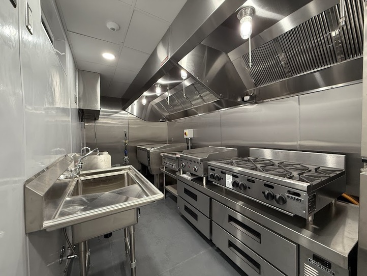 mobile kitchen interior