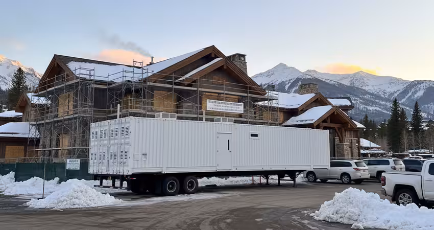 mobile kitchen for renovation