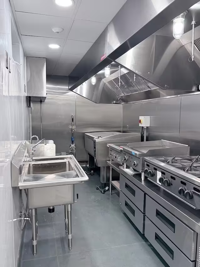 mobile kitchen interior