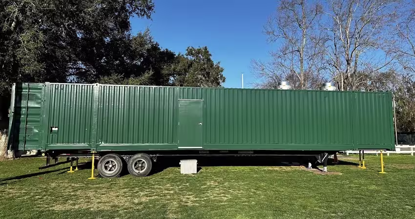 mobile kitchen trailer for campus dining