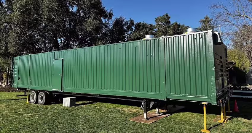 purpose-built mobile kitchen